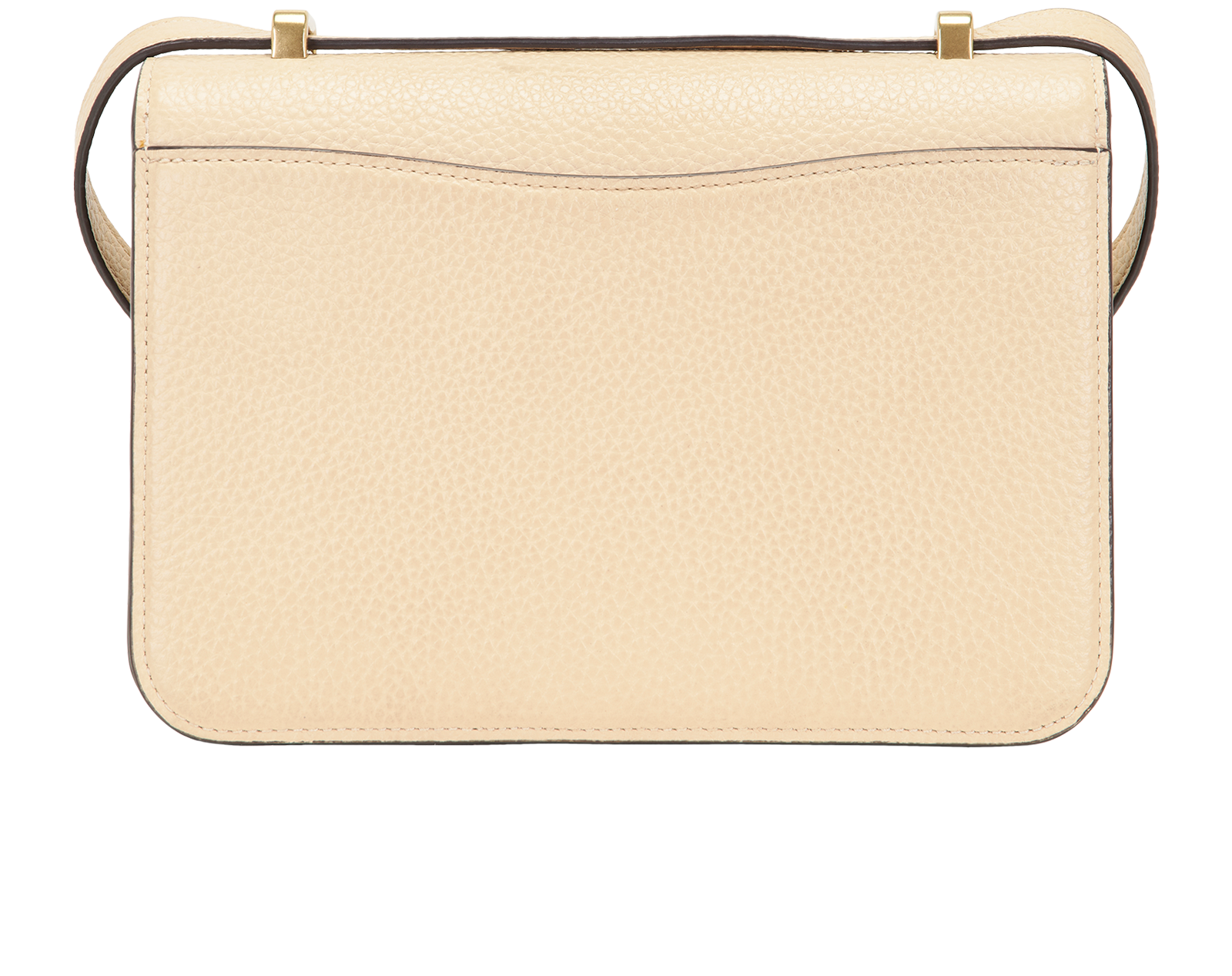 Alie Shoulder Bag, &pound;210, Handbags, Beige, Leather, Back view